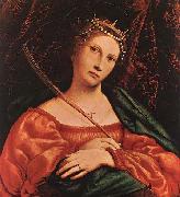 St Catherine of Alexandria, Lorenzo Lotto